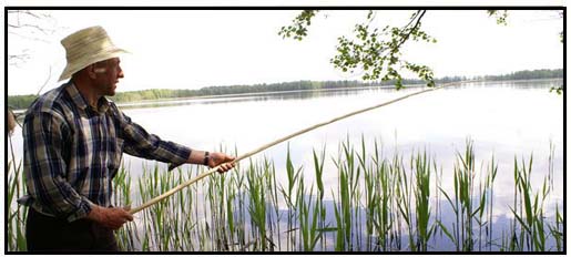 Рыбалка в начало весеннего сезона (таяние льда, ранняя весна)